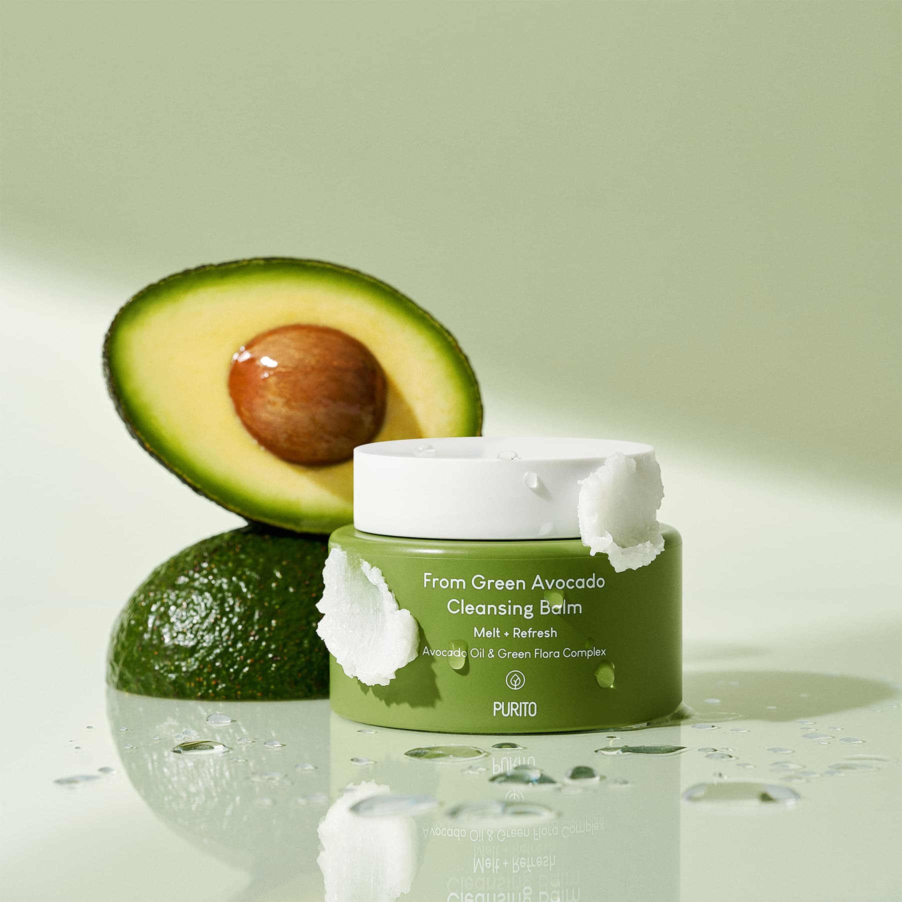 From Green Avocado Cleansing Balm